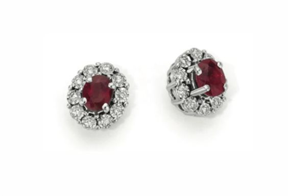 Orecchini Donna Oro Donna Luce in Oro Rubino 0.40 Ct DHOR9400.006 - DHOR9400.006